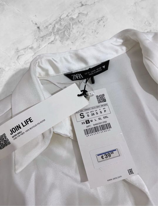 Zara Rochie Satinată