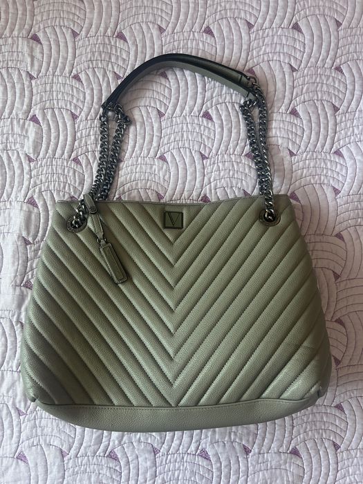 Geanta de umăr gri Victoria’s Secret