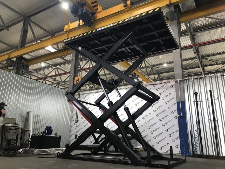 Подемник для Заводов, Автосалонов и для другие производство