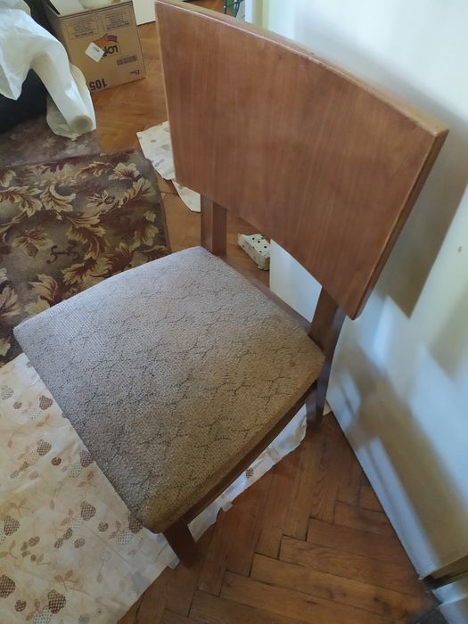 Ретро--ракла за дрехи  2 бр.--Холна разтиг.маса с 6 стола мека мебел