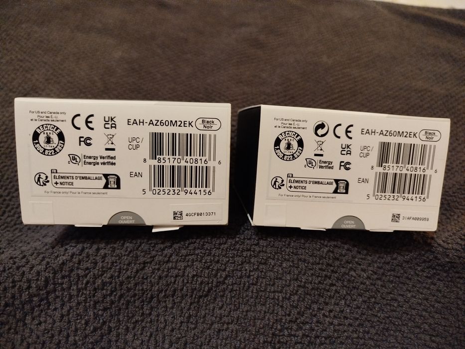 Чисто нови неразпечатвани слушалки AZ60M2