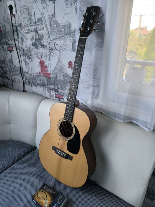 Фолк Китара HB CLA-16S  с К&К Pure Mini Pickup