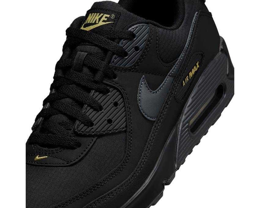Nike - Air Max 90 "Black" №41,№45,№46 Оригинал Код 593