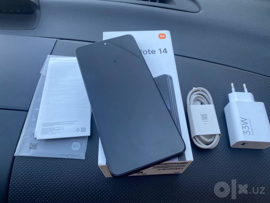 redmi not 14 256 gb full karobka zaryadka dakument