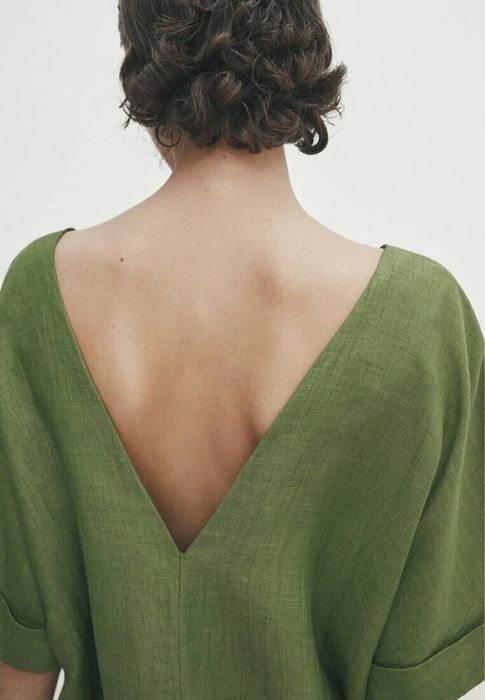 Льняное платье Massimo Dutti продам