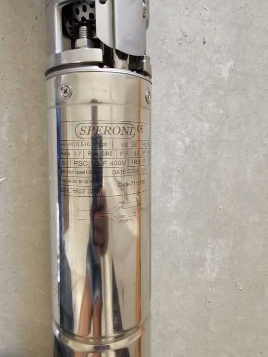 Pompa sumersibila de mare adancime speroni spm 50-07