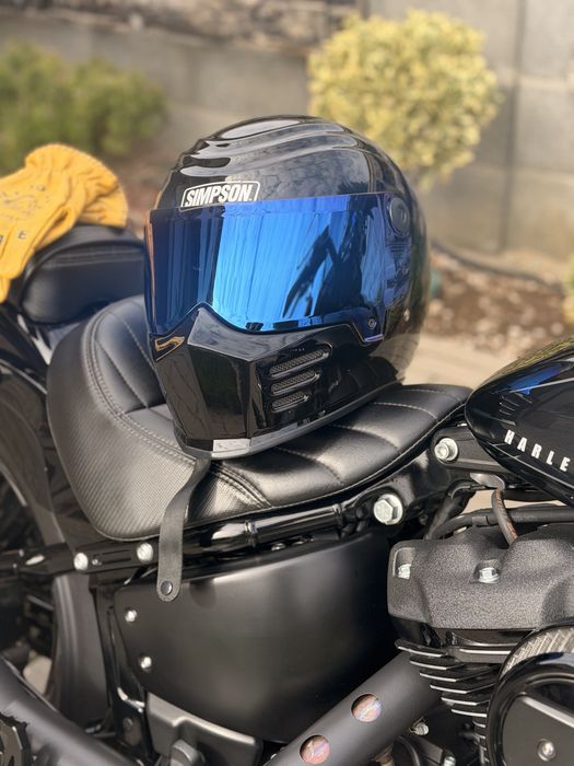Cască Simpson Outlaw Bandit 3 – M58 – două viziere