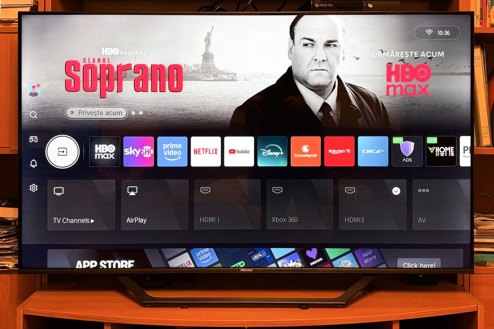 Televizor Smart Hisense 55a7kq 4k 139cm