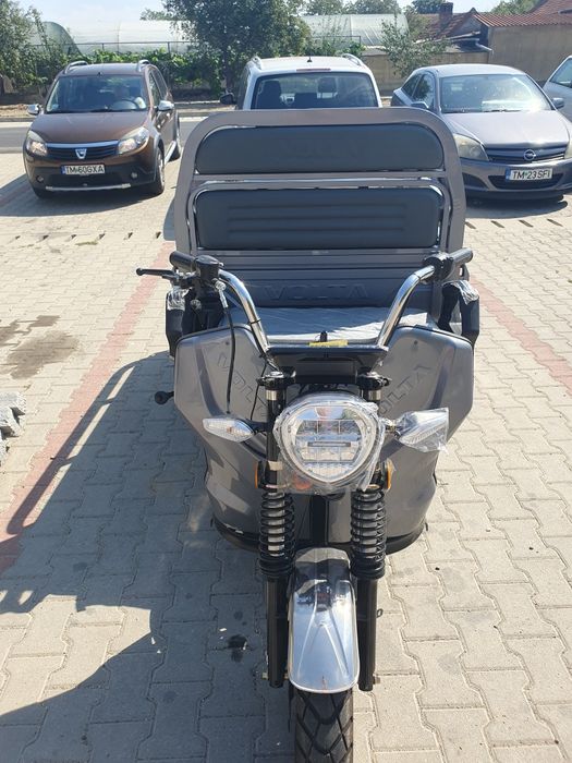 Triciclu Electric, 3900W, Voltarom Hercules, Tuk Tuk, FARA Permis,