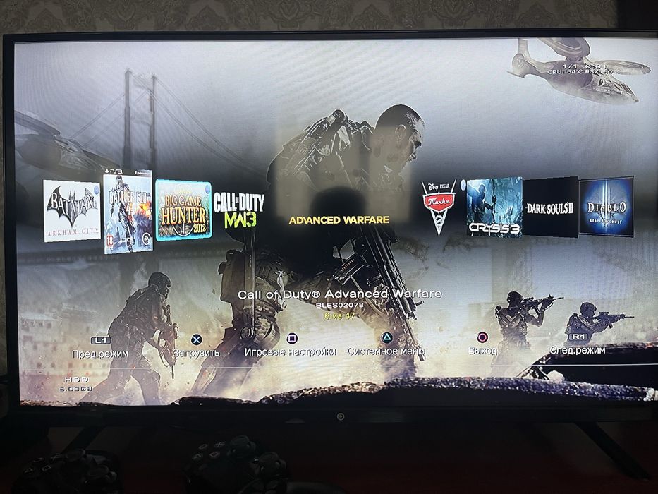 Продам прошитую плейстейшен 3