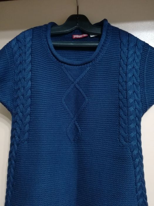 Детска туника в тъмно син цвят