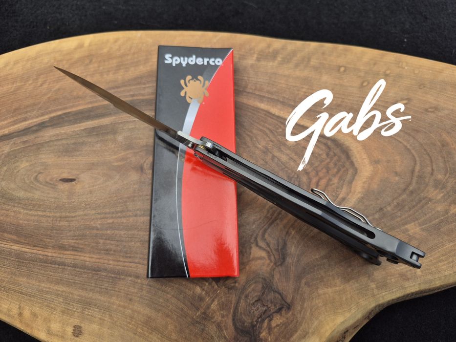 Сгъваем нож пеперуда Spyderco SpyderFly Butterfly B01P