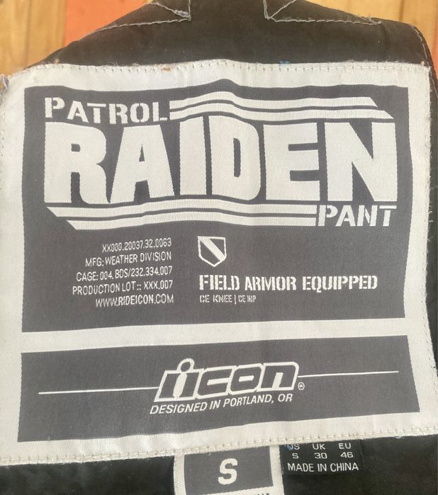 Pantaloni moto touring Icon