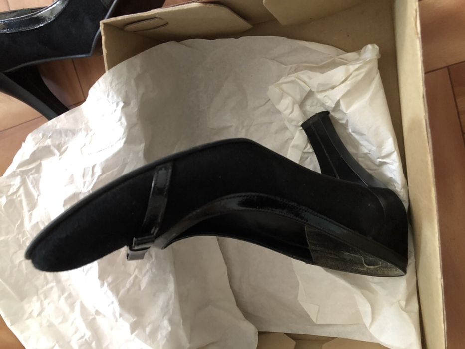 Pantofi dama, piele naturala intoarsa