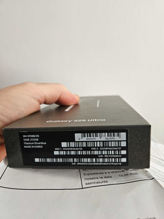 Samsung Galaxy S25 ultra, 512 gb, la cutie, Garantie 2 ani.