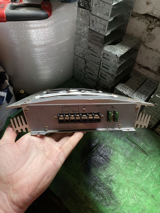 TOXIC (Черепа) - 1 x 675W RMS!! Огромен много Мощен и Качествен 2 канален авто бас усилвател стъпало за кола