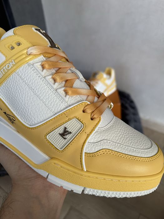 Louis Vuitton LV Trainers Monogram Yellow/White