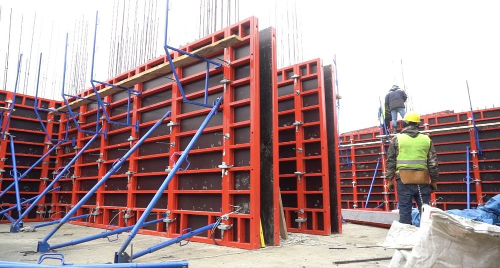 Новая щитовая опалубка