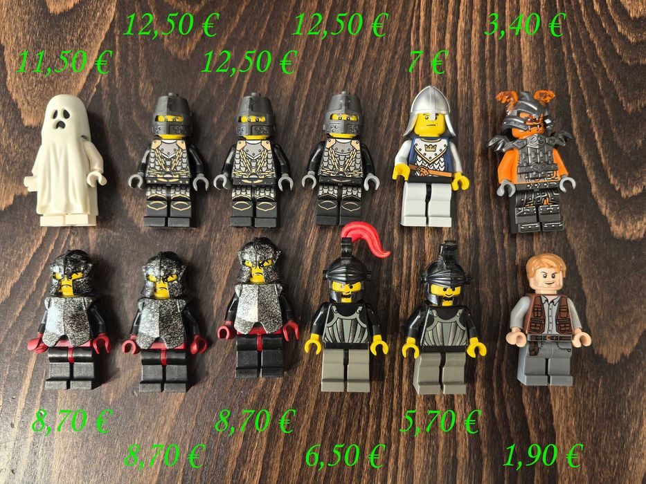 LEGO минифигурки рицари пирати нинджаго космос колекционерски стар уорс уестърн фортнайт властелинът на пръстените други