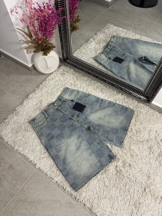 Blugi scurti Louis Vuitton colectie noua Premium