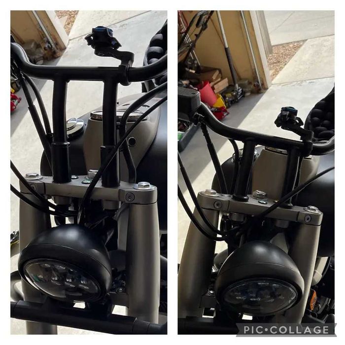 Inaltatoare ghidon moto - EZ Rizers - Honda Shadow Phantom '10 - '23