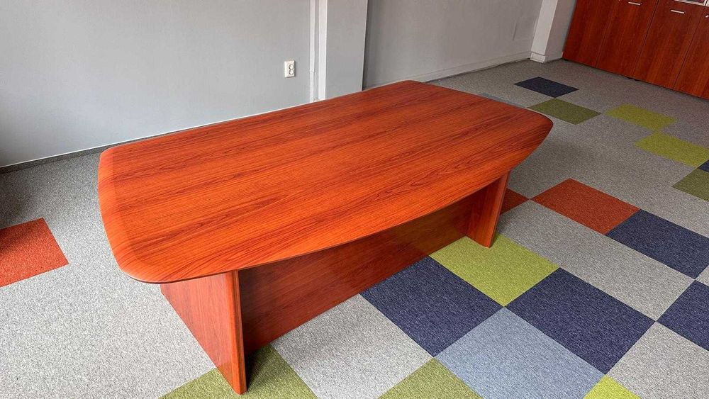 Vand masa de birou lemn si dulap cu sertare set