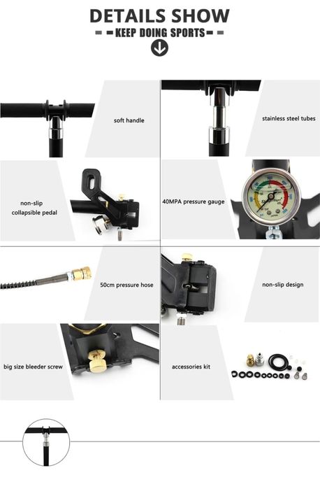 помпа 4-степенна AIRMEGA 300BAR PCP