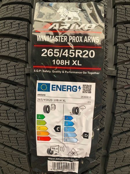 Нови зимни гуми ARIVO WINMASTER PROX ARW5 265/45R20 108H XL БОРД 2654520