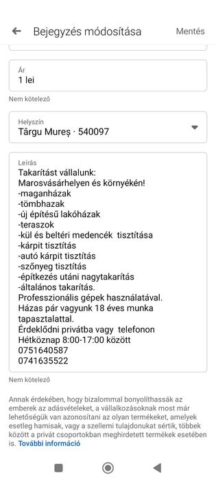 Executam servicii de curatenie orice fel