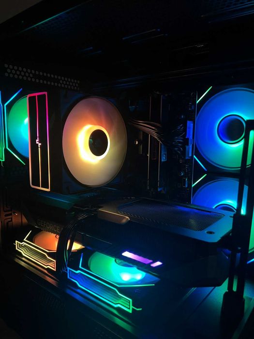 Компютър - /MSI B550/Ryzen 7 5700X/nVidia RTX 5070 12GB GDDR7/32GB/