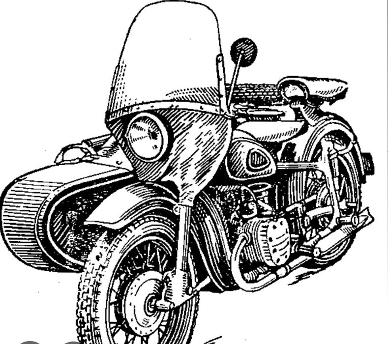 Продам мотоцикл Урал м62