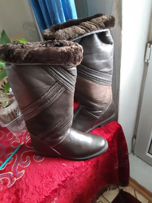 Сапоги  зимние тёплые