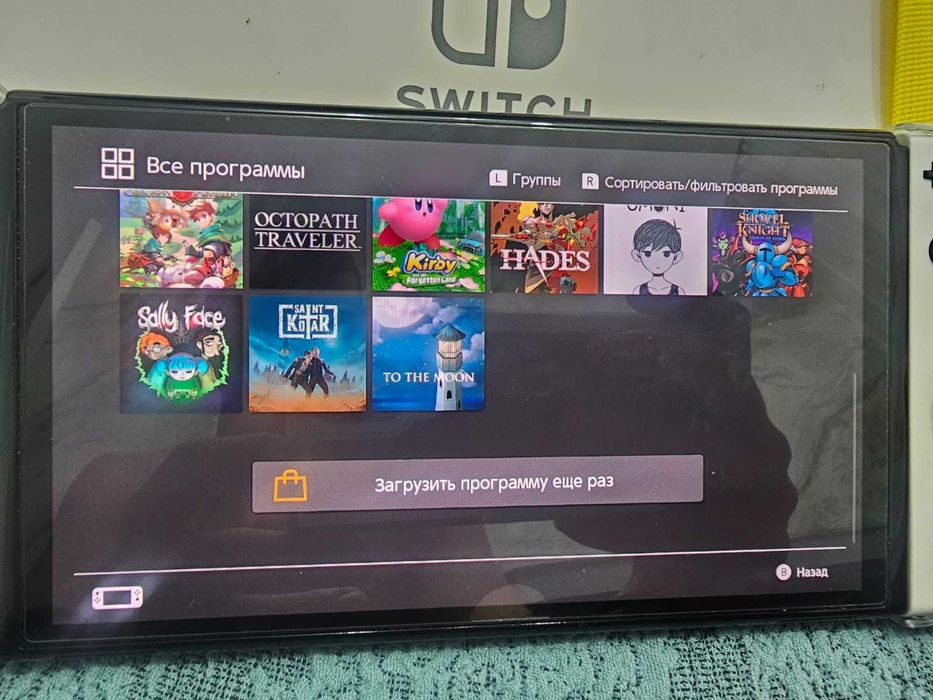 Приставка игровая Nintendo switch oled