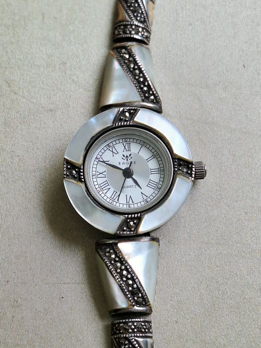 Ceas argint 925 cu piatra lunii