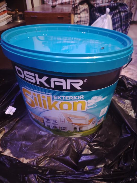 vopsea lavabil oskar  silicon exterior 15L
