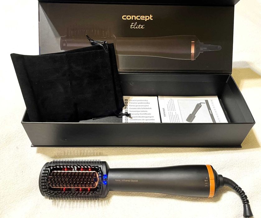 Perie cu Aer Cald Concept Elite Ionic Infrared Boost