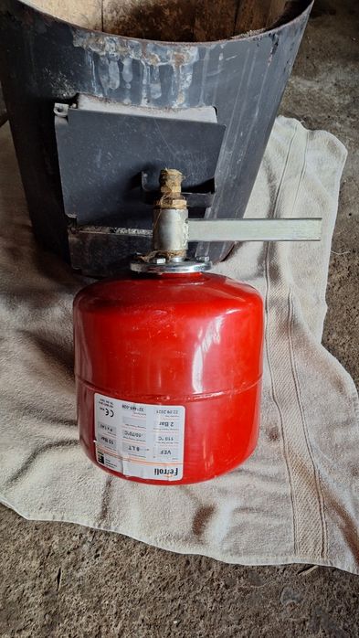 Boiler pe lemne - 90L , inca este in garantie