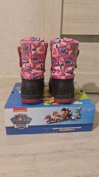 Зимняя обувь девочке 27р