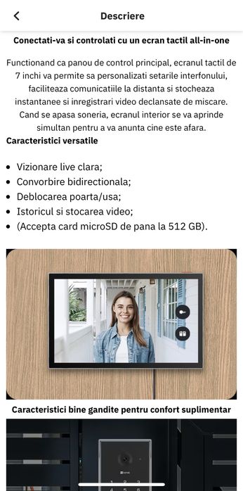Smart home video door phone