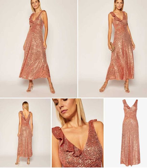 Чисто нова Оригинална рокля на пайети PINKO XS 34 номер