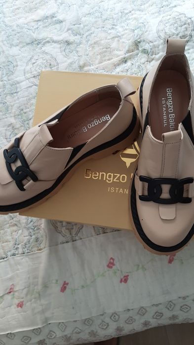 Лоферы. Очень модные лоферы. Размер 36.