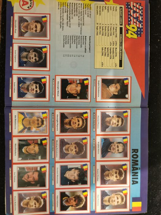 Album de colecție, Cupa Mondiala, SUA 94