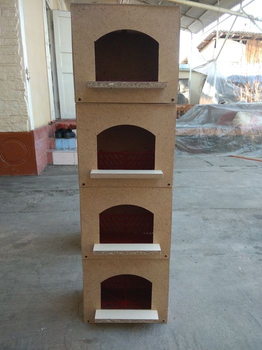 Kaptar va yapon tovuqlarga gnizdo