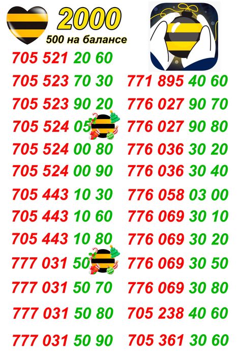 GSM Номера. Парные номера Билайн