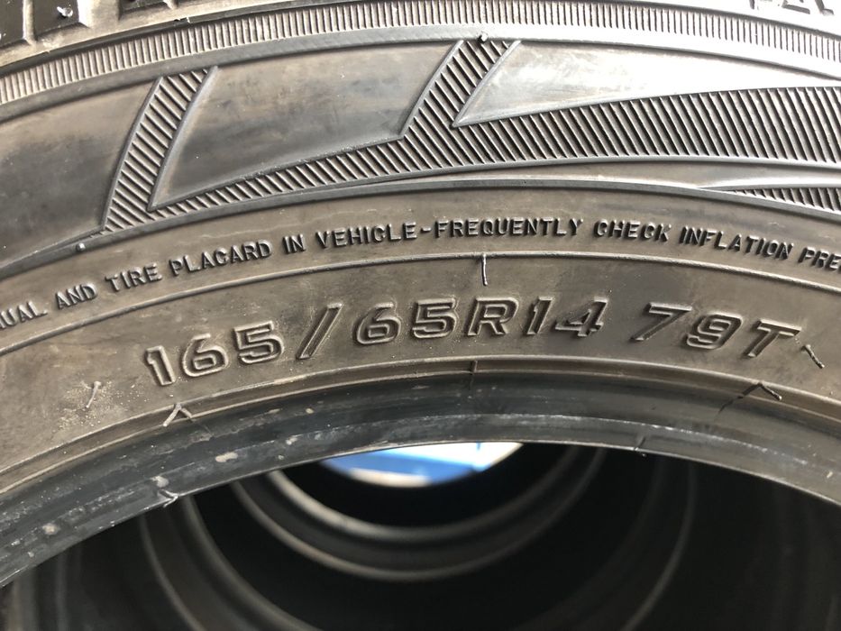 165/65/14 б/у из Германии