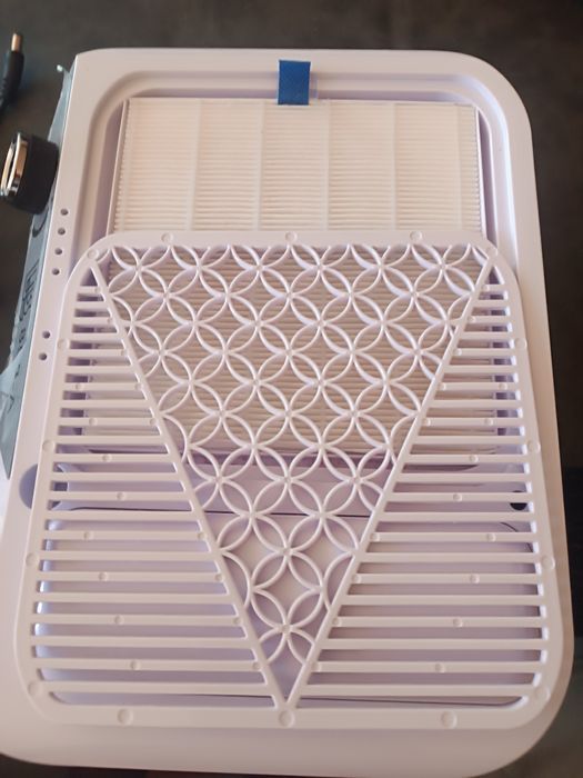 Прахоуловител бял