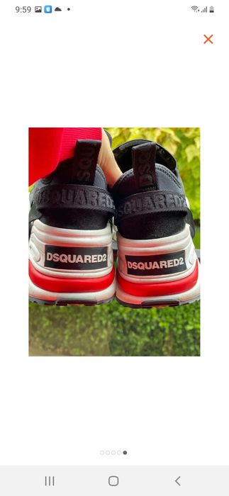 Оригинални dsquared дамски маратонки обувки