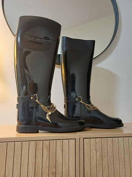 Гумени ботуши MOSCHINO