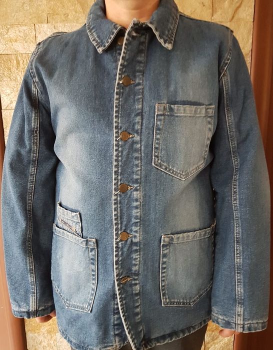 Haina de blugi sacou cu căptușeală mărimea M-L