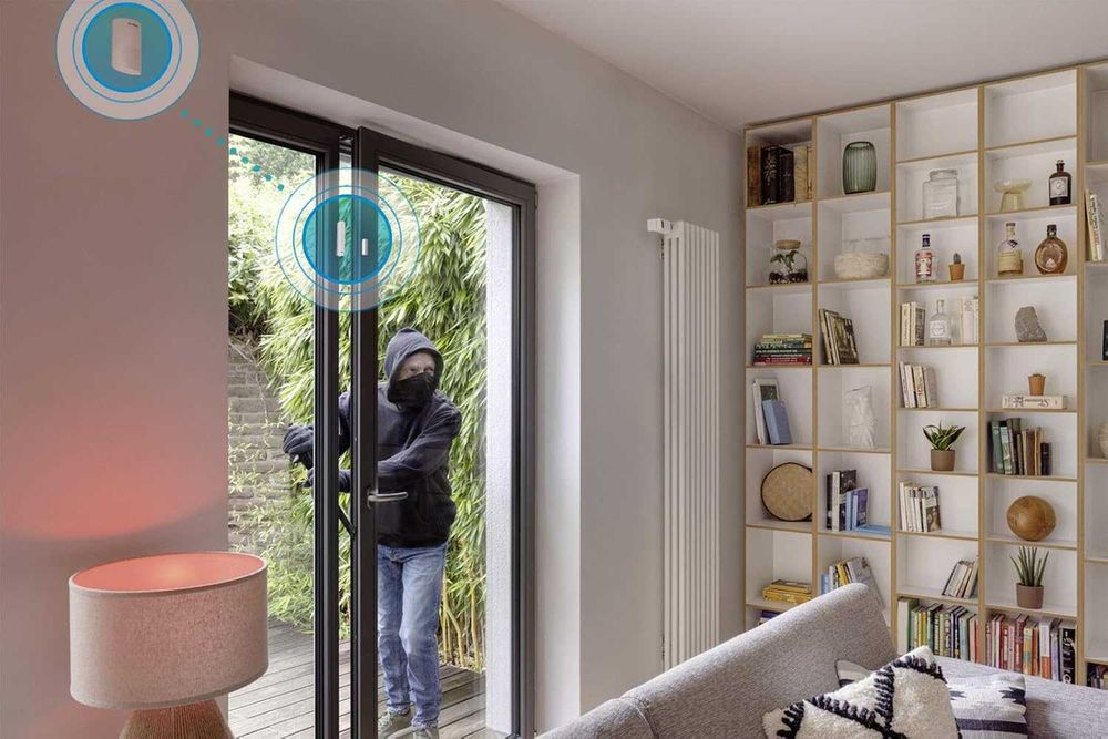 Detector de miscare, Bosch, Wireless, IP20, Alb